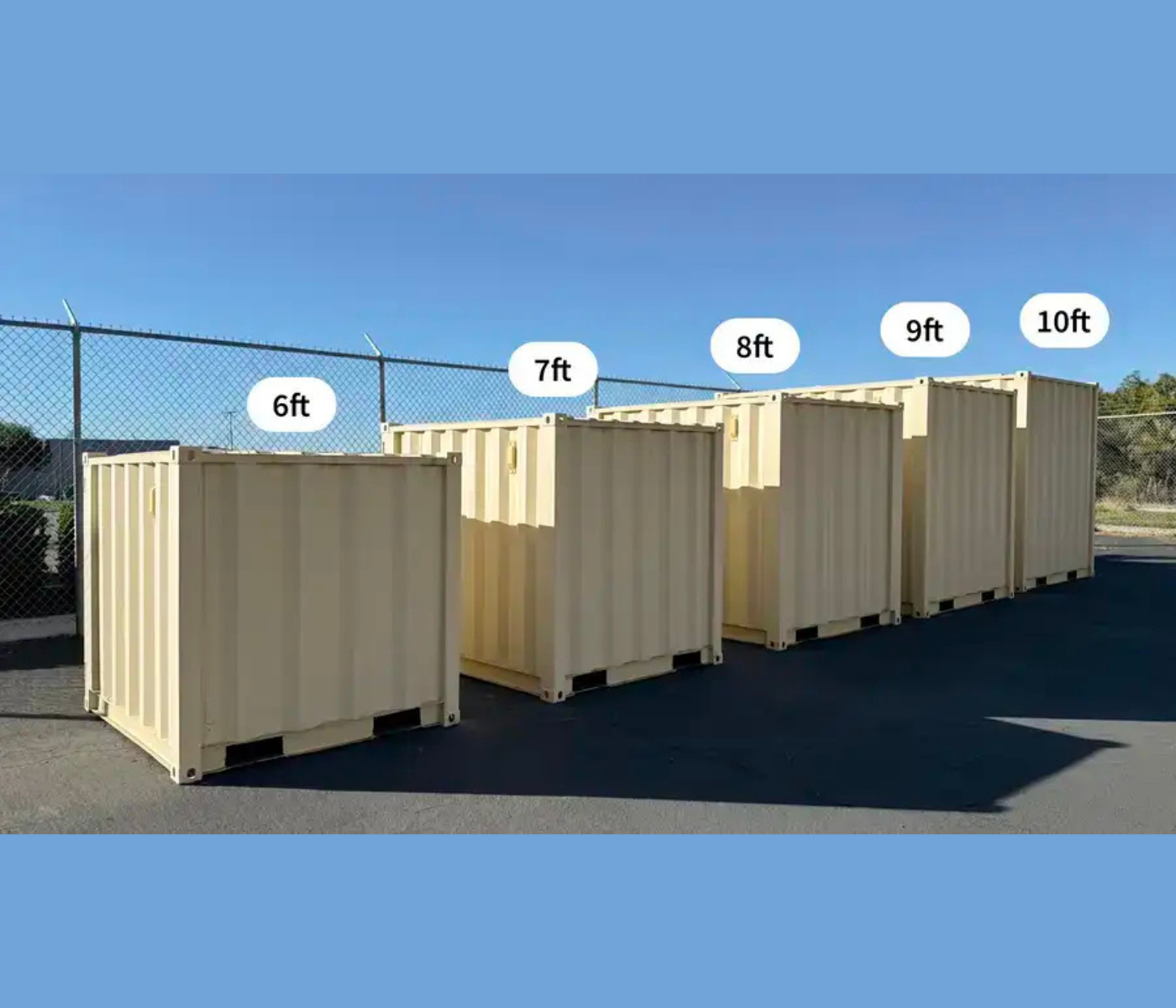 9ft Custom New Container