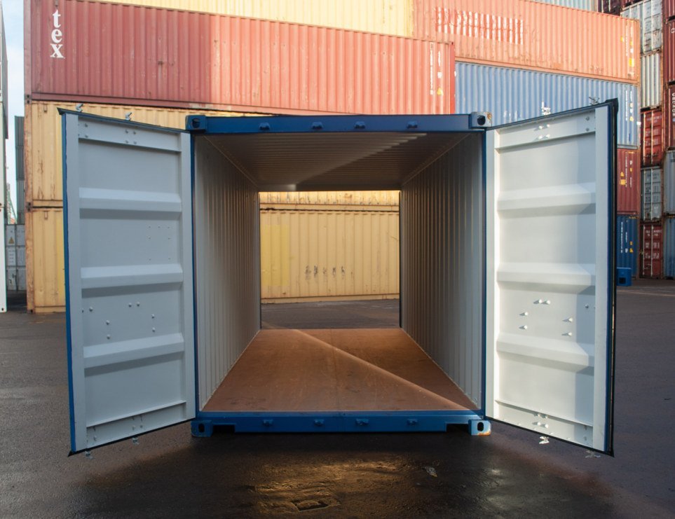20ft New High Cube Shipping Container with Doors on Both Ends