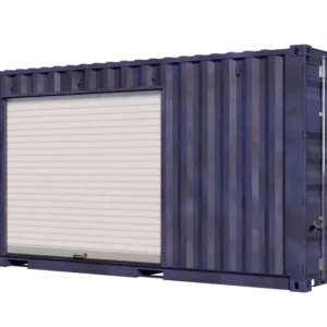 20ft New Storage Container w/ One 8ft Roll-up Doors on Left Side