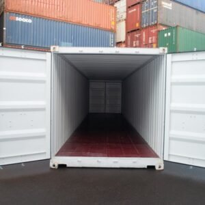 40ft New High Cube Shipping Container with Doors on Both Ends