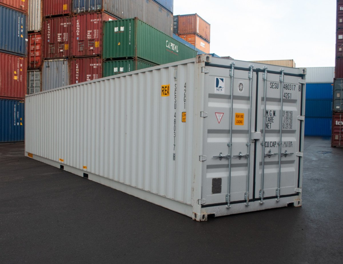 40ft New Shipping Container with Doors on Both Ends