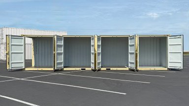 40ft New High Cube Open Side 4-Doors Shipping Container - Image 2