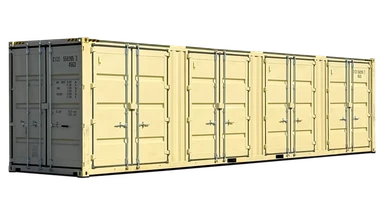 40ft New High Cube Open Side 4-Doors Shipping Container - Image 3